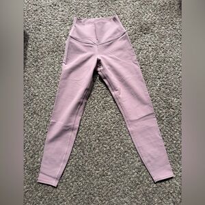 Alo Yoga Lavender Mauve High-Waisted 7/8 Leggings XS NWOT